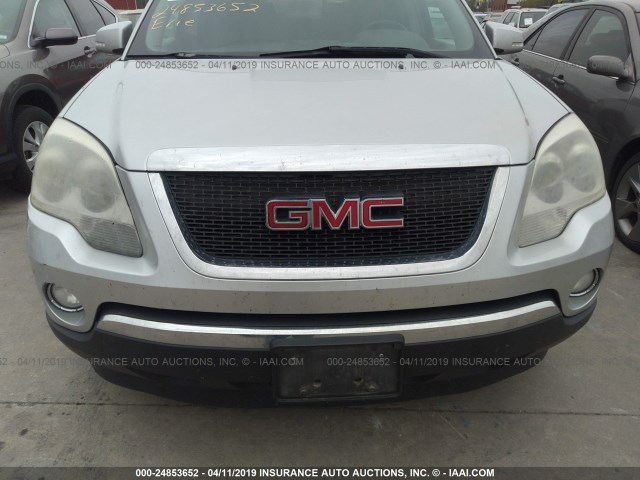 1GKER23D19J106331 - 2009 GMC ACADIA SLT-1 SILVER photo 6