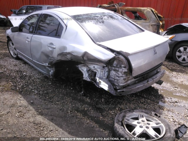 4A3AB76S84E101096 - 2004 MITSUBISHI GALANT GTS SILVER photo 6