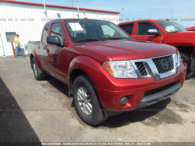 1N6AD0CUXJN760882 - 2018 NISSAN FRONTIER SV/PRO-4X RED photo 1