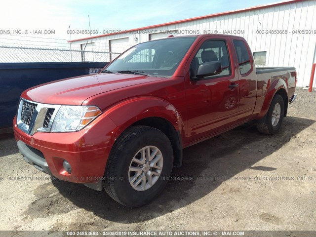1N6AD0CUXJN760882 - 2018 NISSAN FRONTIER SV/PRO-4X RED photo 2