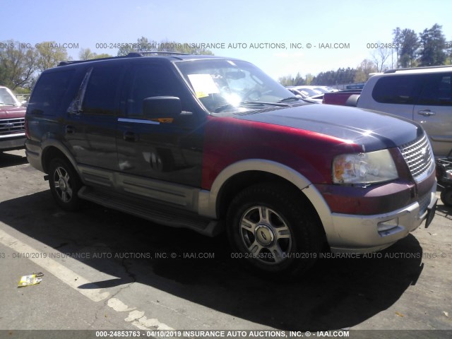 1FMFU17L53LA62318 - 2003 FORD EXPEDITION EDDIE BAUER RED photo 1