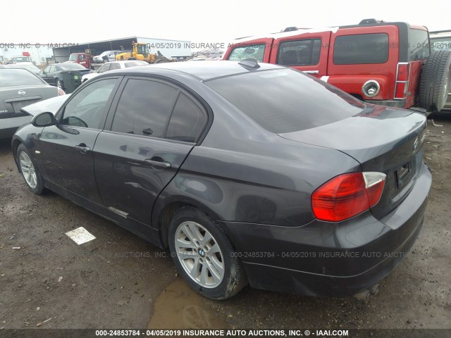 WBAVD13566KV00813 - 2006 BMW 325 XI BLACK photo 3