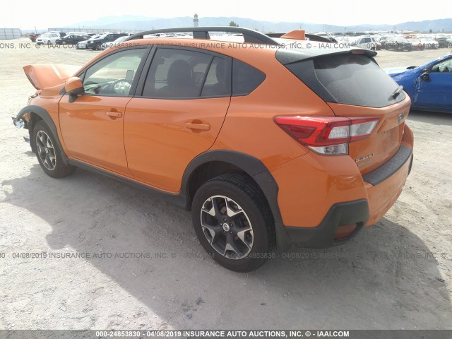 JF2GTADC4JH297326 - 2018 SUBARU CROSSTREK PREMIUM ORANGE photo 3