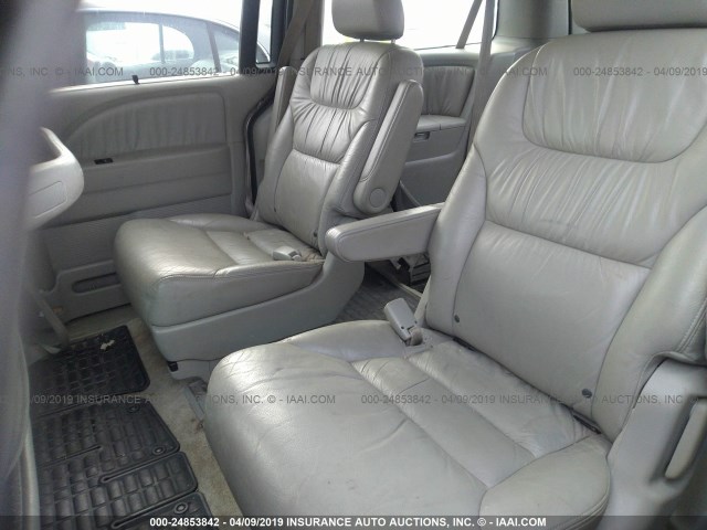 5FNRL38657B420700 - 2007 HONDA ODYSSEY EXL GRAY photo 8