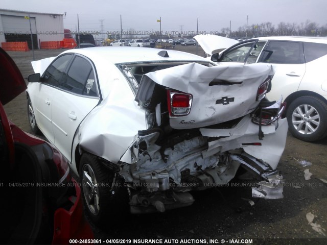 1G11B5SA3DF234338 - 2013 CHEVROLET MALIBU LS WHITE photo 3