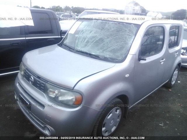 JN8AZ28R19T130507 - 2009 NISSAN CUBE S/SL SILVER photo 2