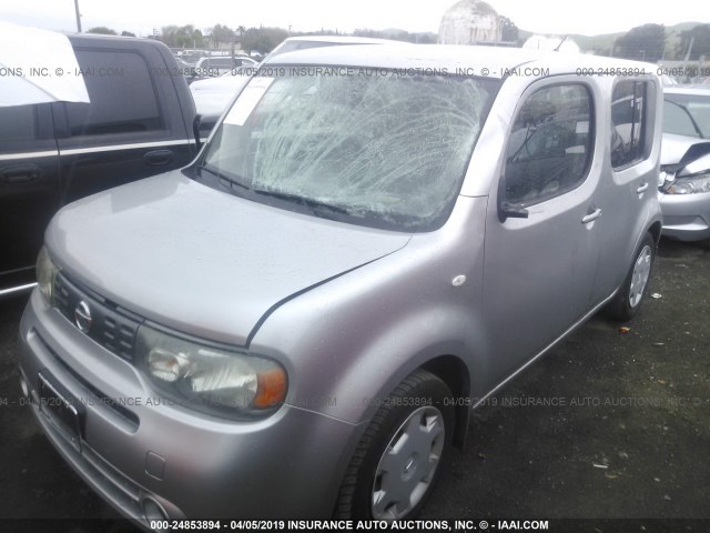 JN8AZ28R19T130507 - 2009 NISSAN CUBE S/SL SILVER photo 6