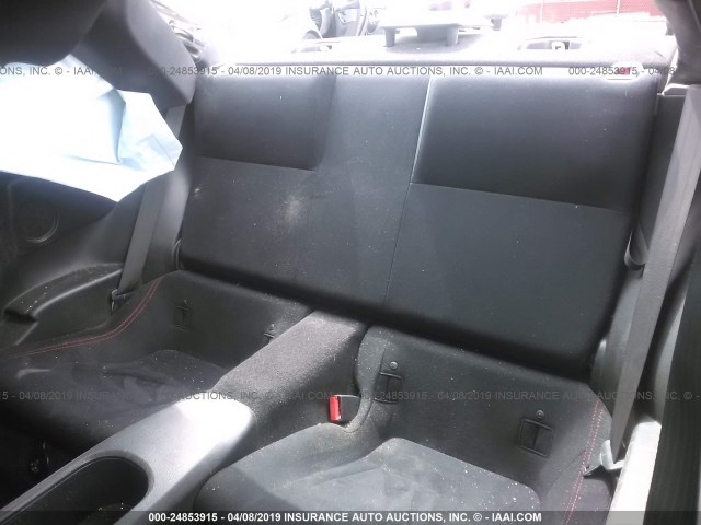 JF1ZNAA18D1716835 - 2013 TOYOTA SCION FR-S WHITE photo 8