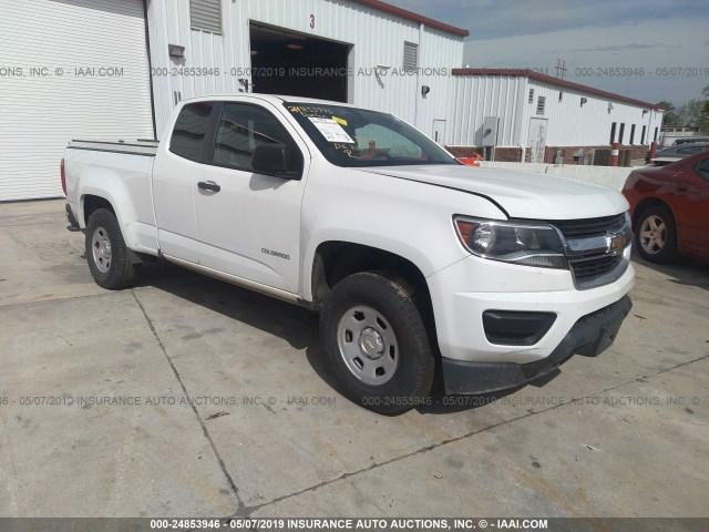 1GCHSAEA9F1186693 - 2015 CHEVROLET COLORADO WHITE photo 1