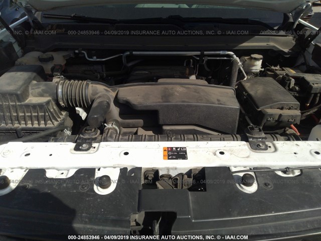 1GCHSAEA9F1186693 - 2015 CHEVROLET COLORADO WHITE photo 10