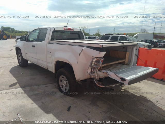 1GCHSAEA9F1186693 - 2015 CHEVROLET COLORADO WHITE photo 3