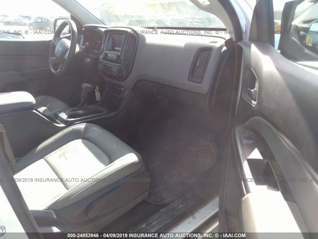 1GCHSAEA9F1186693 - 2015 CHEVROLET COLORADO WHITE photo 5