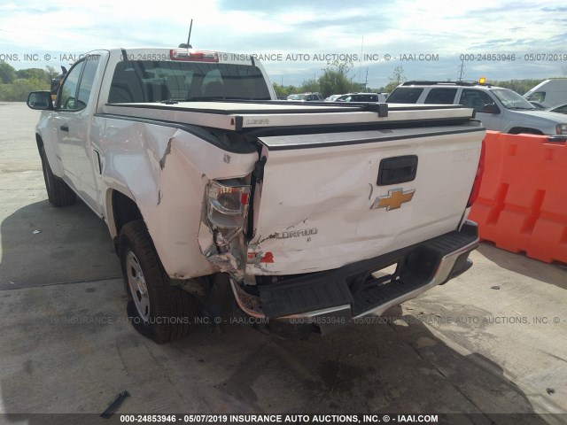 1GCHSAEA9F1186693 - 2015 CHEVROLET COLORADO WHITE photo 6