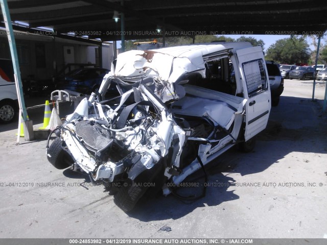 NM0LS6AN1DT135221 - 2013 FORD TRANSIT CONNECT XL WHITE photo 2