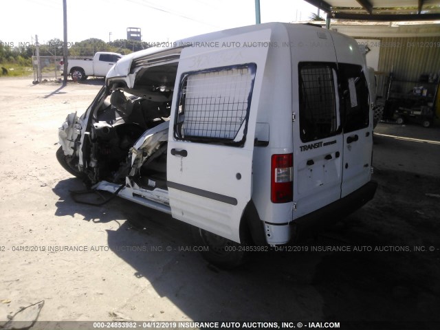 NM0LS6AN1DT135221 - 2013 FORD TRANSIT CONNECT XL WHITE photo 3