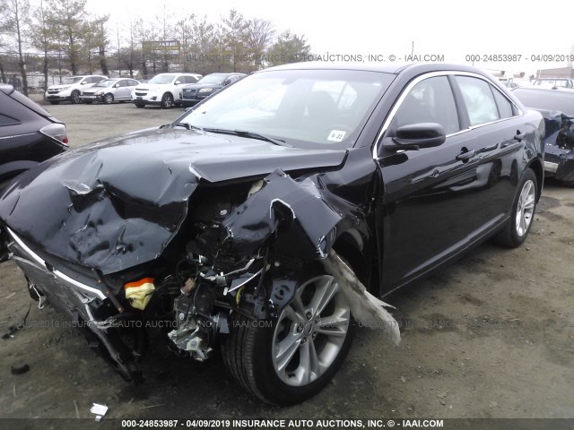 1FAHP2E8XHG133611 - 2017 FORD TAURUS SEL BLACK photo 2