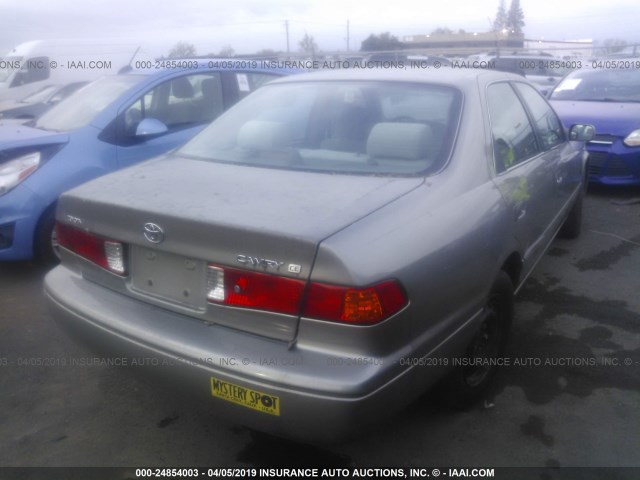 4T1BG22K41U024693 - 2001 TOYOTA CAMRY CE/LE/XLE 灰色 照片 4
