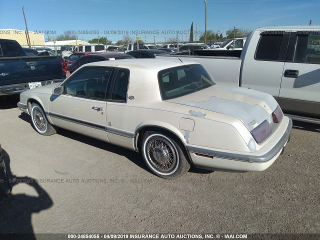 1G4EZ13L6NU401295 - 1992 BUICK RIVIERA WHITE photo 3