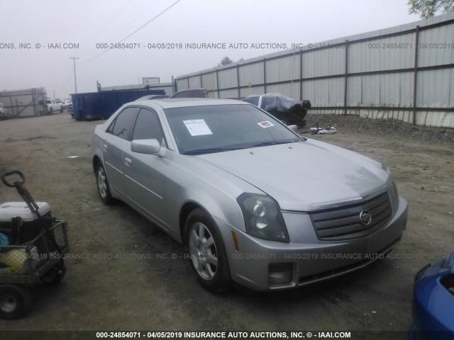 1G6DP577260183071 - 2006 CADILLAC CTS HI FEATURE V6 SILVER photo 1