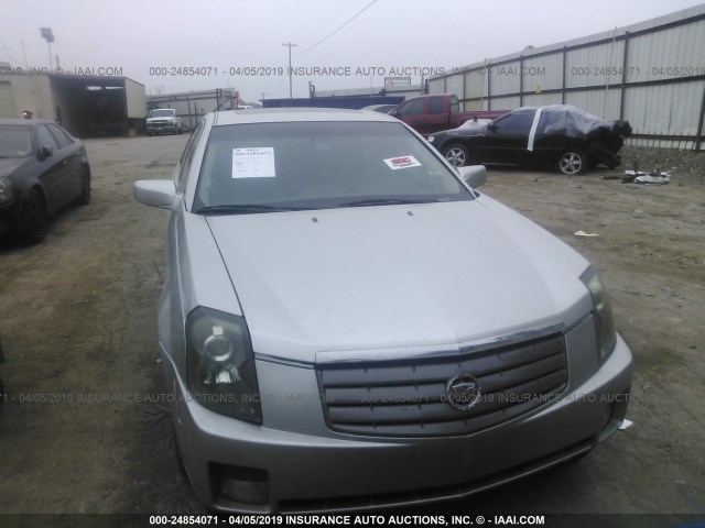 1G6DP577260183071 - 2006 CADILLAC CTS HI FEATURE V6 SILVER photo 6