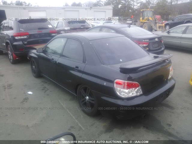 JF1GD61677H514664 - 2007 SUBARU IMPREZA 2.5I BLACK photo 3