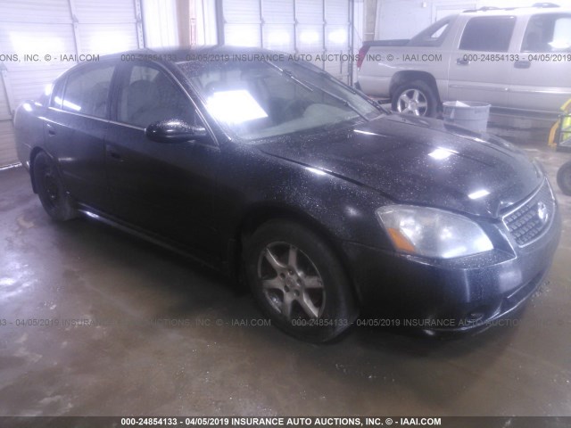 1N4AL11D16N438126 - 2006 NISSAN ALTIMA S/SL BLACK photo 1