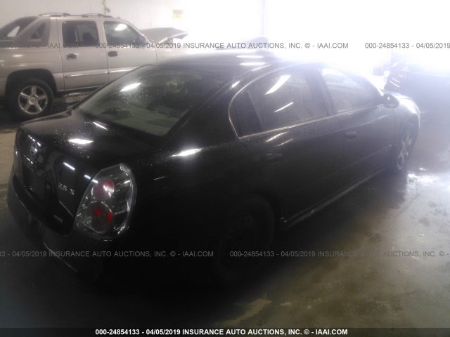 1N4AL11D16N438126 - 2006 NISSAN ALTIMA S/SL BLACK photo 4