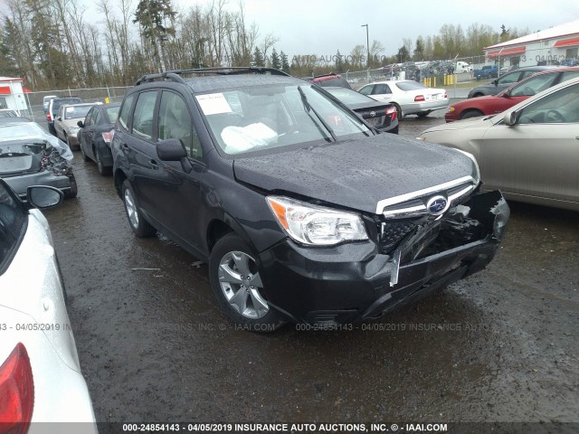 JF2SJABC7GH537593 - 2016 SUBARU FORESTER 2.5I GRAY photo 1