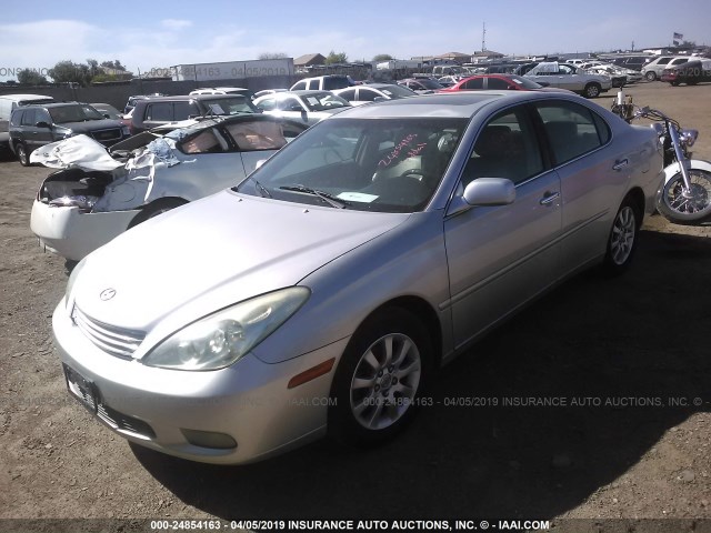 JTHBF30G030109938 - 2003 LEXUS ES 300 SILVER photo 2