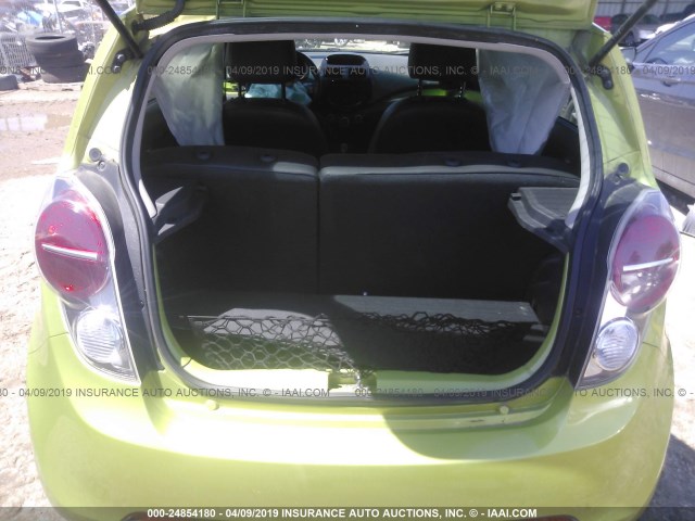 KL8CF6S97DC525998 - 2013 CHEVROLET SPARK 2LT GREEN photo 8