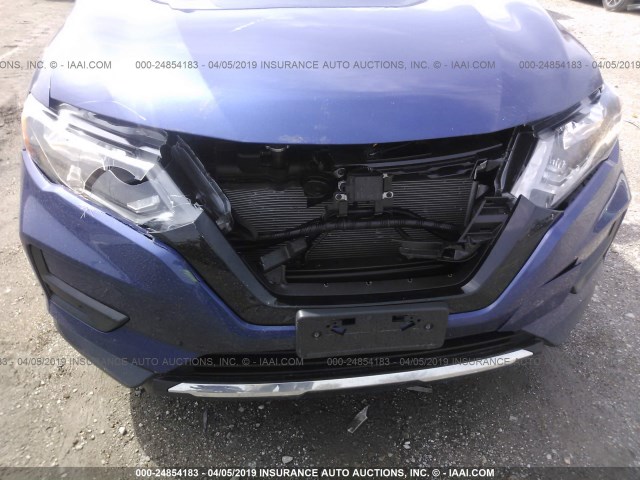 JN8AT2MT1KW501592 - 2019 NISSAN ROGUE S/SV BLUE photo 6