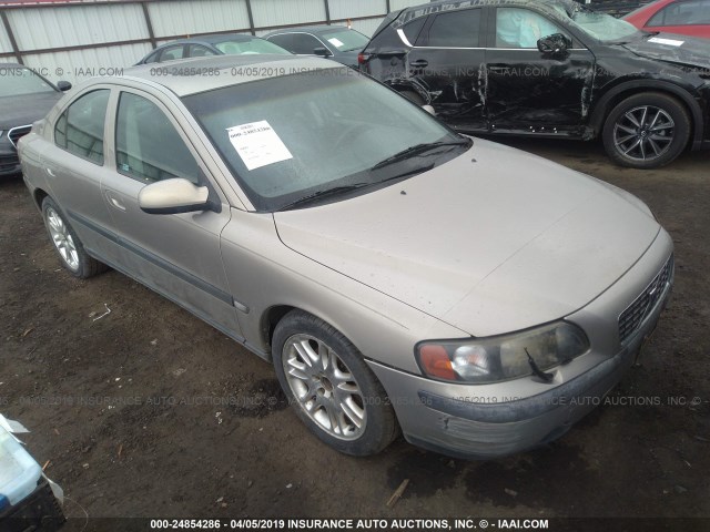 YV1RS58D212076342 - 2001 VOLVO S60 2.4T GRAY photo 1