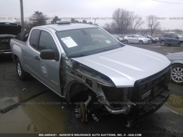 1GTH6AEA3F1191635 - 2015 GMC CANYON SILVER photo 1