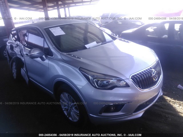 LRBFXASA5HD124818 - 2017 BUICK ENVISION PREFERRED SILVER photo 1