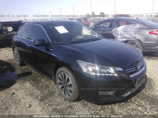 1HGCR6F59FA006490 - 2015 HONDA ACCORD HYBRID/EXL BLACK photo 1