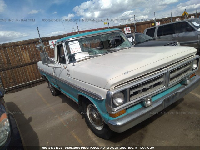 F25HKK25326 - 1971 FORD RANGER TEAL photo 1