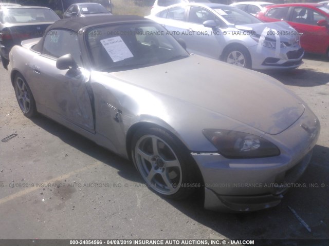 JHMAP21424T006009 - 2004 HONDA S2000 SILVER photo 1