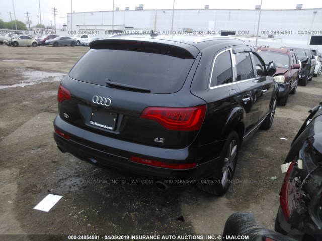 WA1BV74L88D029574 - 2008 AUDI Q7 4.2 QUATTRO PREMIUM BLACK photo 4