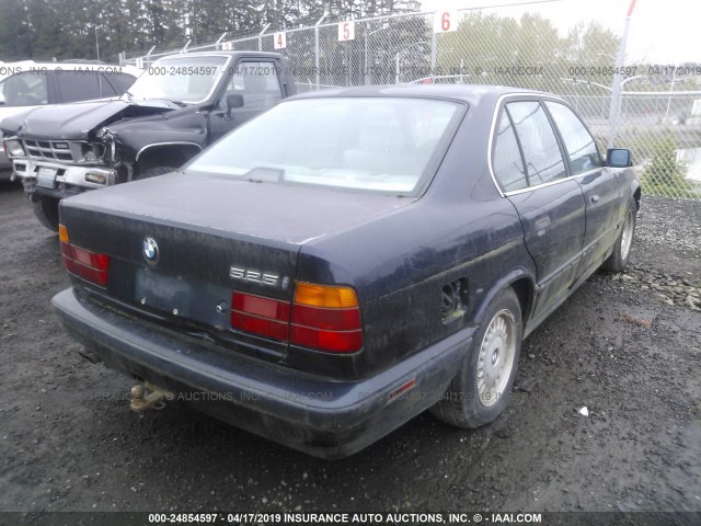 WBAHD6321RBJ95127 - 1994 BMW 525 I AUTOMATIC BLUE photo 4