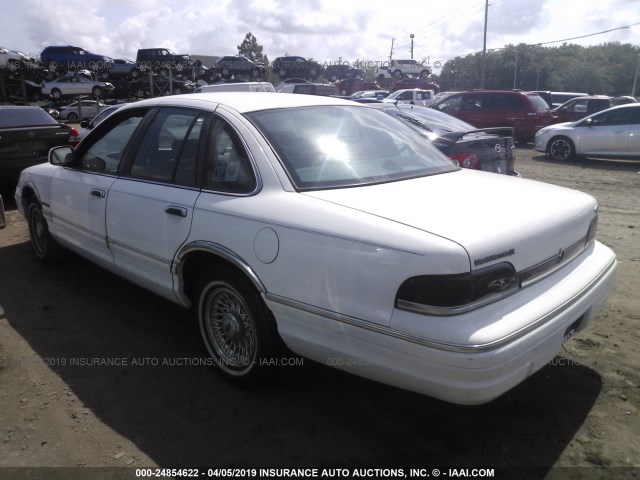 2FALP74W9RX207054 - 1994 FORD CROWN VICTORIA LX WHITE photo 3