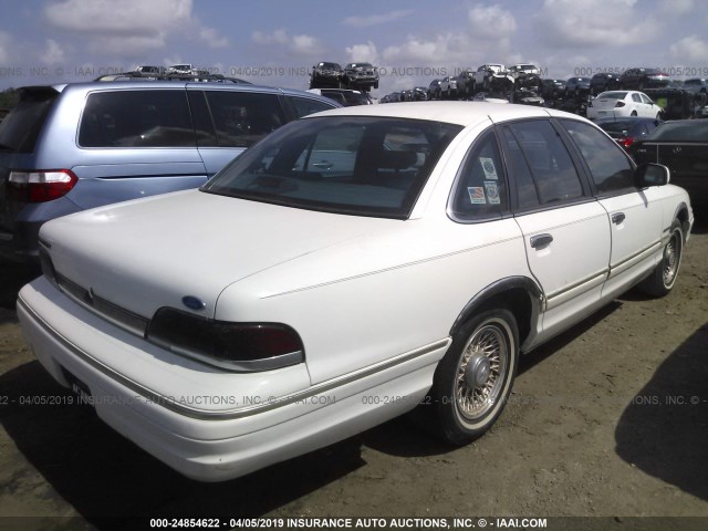 2FALP74W9RX207054 - 1994 FORD CROWN VICTORIA LX WHITE photo 4