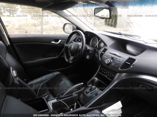 JH4CU2F6XBC003903 - 2011 ACURA TSX GRAY photo 5