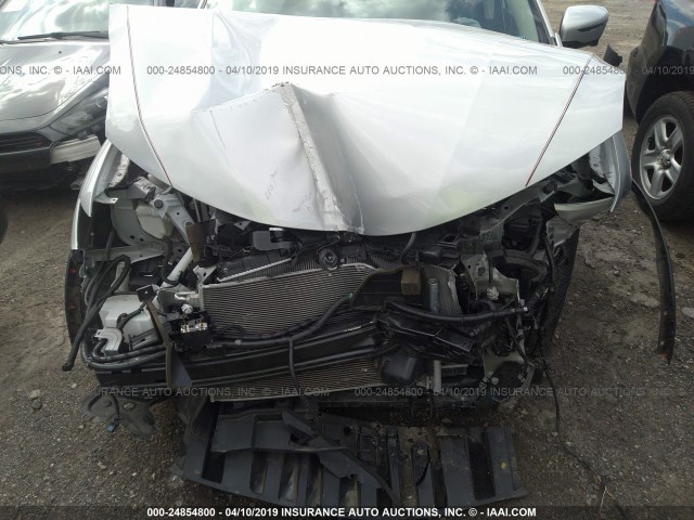 5N1AT2MV2GC790287 - 2016 NISSAN ROGUE S/SL/SV SILVER photo 6