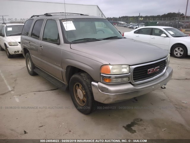 1GKEK13T81R138639 - 2001 GMC YUKON BEIGE photo 1