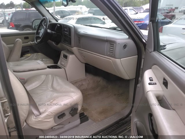 1GKEK13T81R138639 - 2001 GMC YUKON BEIGE photo 5