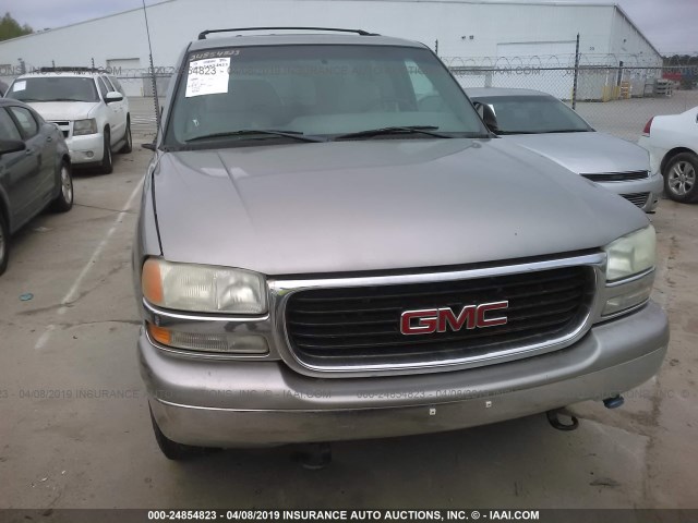 1GKEK13T81R138639 - 2001 GMC YUKON BEIGE photo 6