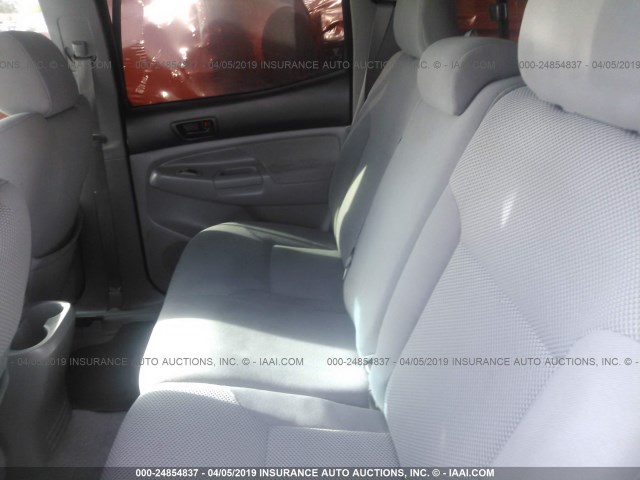 5TEJU62N87Z377156 - 2007 TOYOTA TACOMA DOUBLE CAB PRERUNNER BLUE photo 8