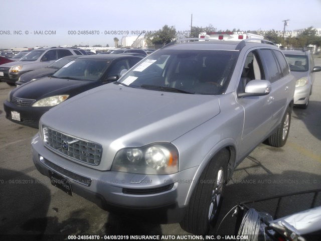 YV4CZ852871392562 - 2007 VOLVO XC90 V8 SILVER photo 2