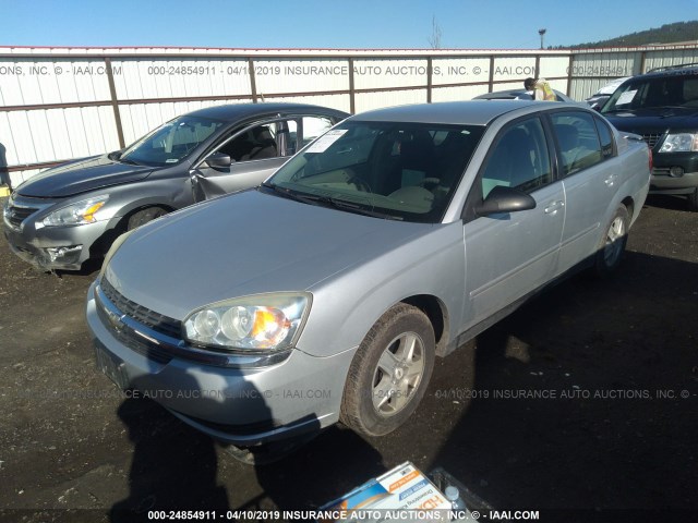 1G1ZT52835F314642 - 2005 CHEVROLET MALIBU LS SILVER photo 2