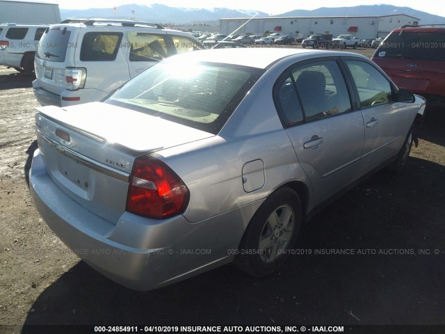 1G1ZT52835F314642 - 2005 CHEVROLET MALIBU LS SILVER photo 4